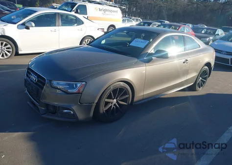 2015 Audi A5 2.0T Premium from USA, damaged, VIN WAUMFAFR8FA049913